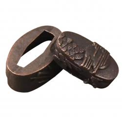 Fuchi-Kashira en alliage