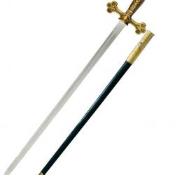 Épée maçonnique "Tréflée"