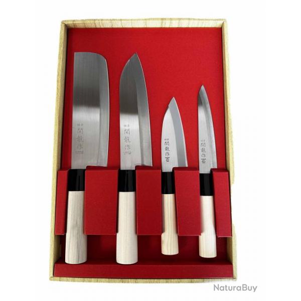 Coffret 4 couteaux de cuisine