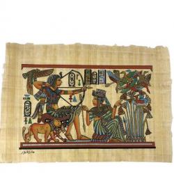 Tableau Égypte su papyrus