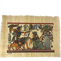 Tableau Égypte su papyrus