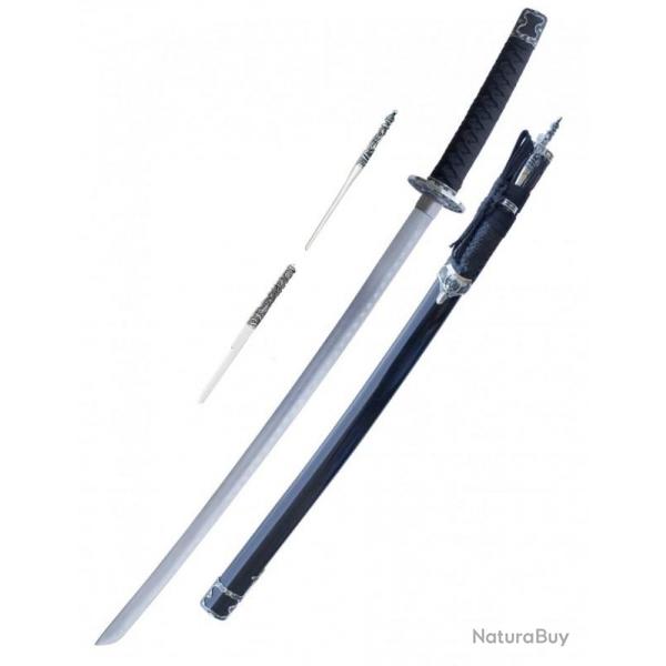 Katana avec couteaux cachs