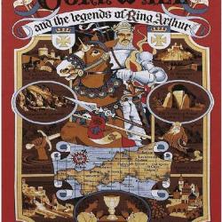Poster tissu Légende Arthurienne