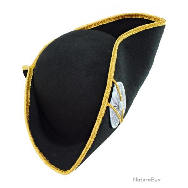 Chapeau maonnique Tricorne R.E.R. Tour de tte 55 cm