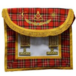 Tablier de Vénérable maitre standard d'ecosse