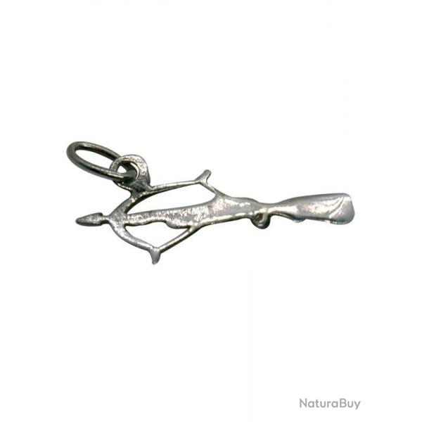 Pendentif en argent massif Arbalte