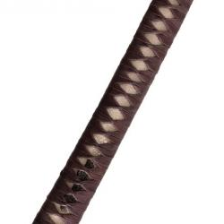 Tsuka katana tressage cuir