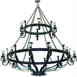 Grand Lustres avec 18 lumières
