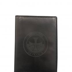 Porte-papiers noir Templier