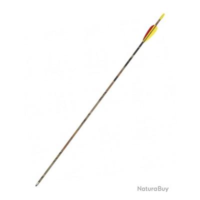 Lot de 12 flèches d'arc recourbées en fibre de verre pour tir à l'arc