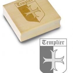 Tampon encreur « Blason templier »