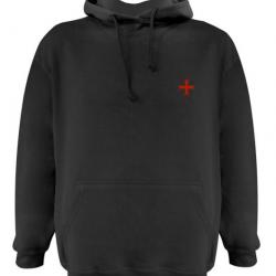 Sweat capuche Templier + Militum Xpisti + Heaume XL