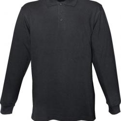 Polo noir homme à personnaliser L