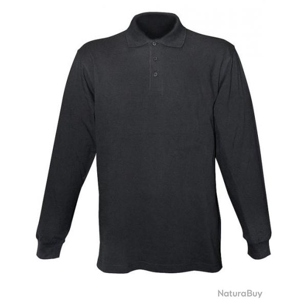 Polo noir homme  personnaliser L