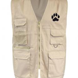 Gilet multipoche « Tigre » (veste reporter) S