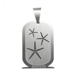 Pendentif cartouche Étoiles