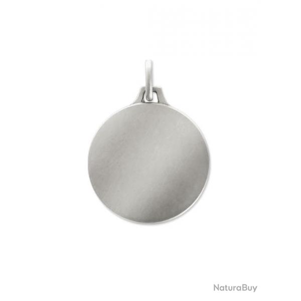 Mdaille en argent  personnaliser  25 mm