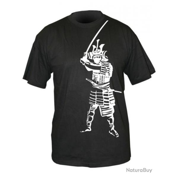 T-shirt noir Samoura katana XXL