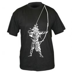 T-shirt noir Samouraï Archer L