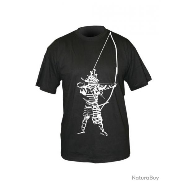 T-shirt noir Samoura Archer L