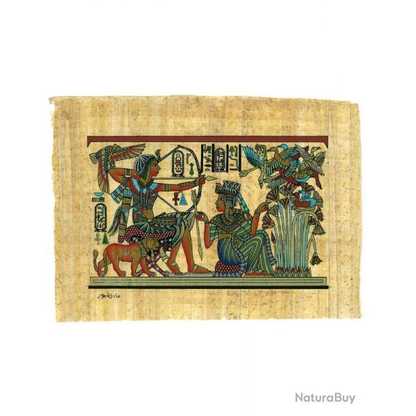 Papyrus Scne de chasse