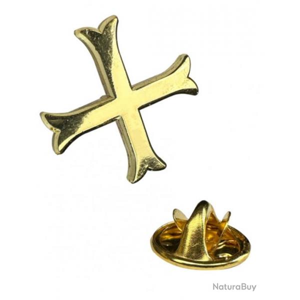 Pin's dor de la croix templire