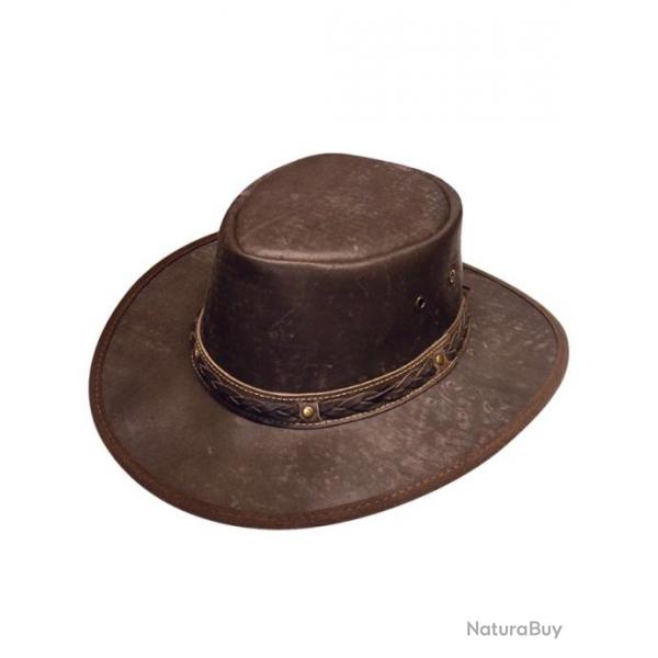 Stony Roo, chapeau australien en cuir de kangourou XXL