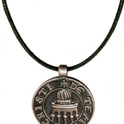 Pendentif sceaux templiers 25 mm