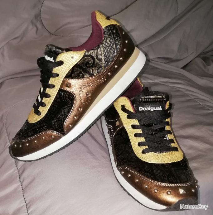 Marque Desigual Desigual Chaussures Femme Basquette Femme Disigual