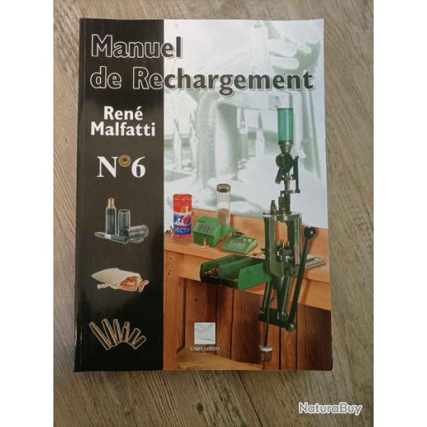 Manuel de rechargement Malfatti Numro 6
