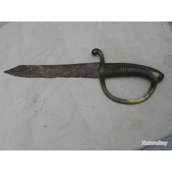 POIGNEE DE SABRE BRIQUET D'INFANTERIE