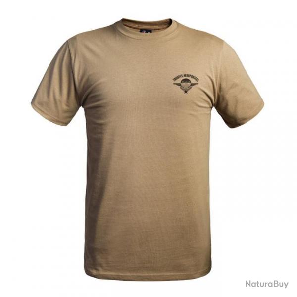 T-shirt strong Troupes aroportes tan taille XS | A10 equipment (0000 1523)