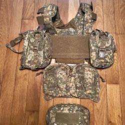 UR-Tactical Minimo Chest Rig, Pencott Badlands