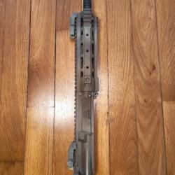 UPPER 9" AR15 VFC AEG sans canon interne, voile de krylon