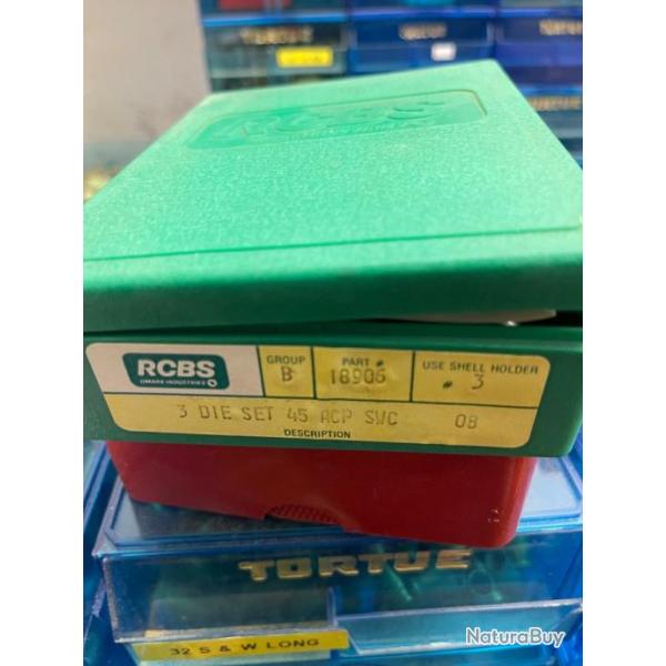 RCBS outils set cal 45 acp