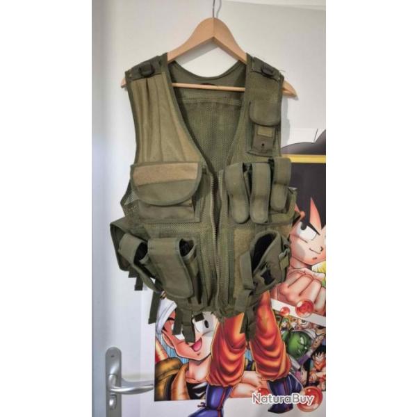 Gilet Airsoft - Holster - Porte Chargeur