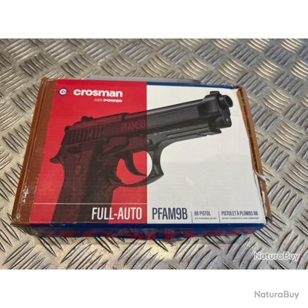 PISTOLET CROSMAN CO2 PFAM9B FULL AUTO 3.2J 4.5-BBS