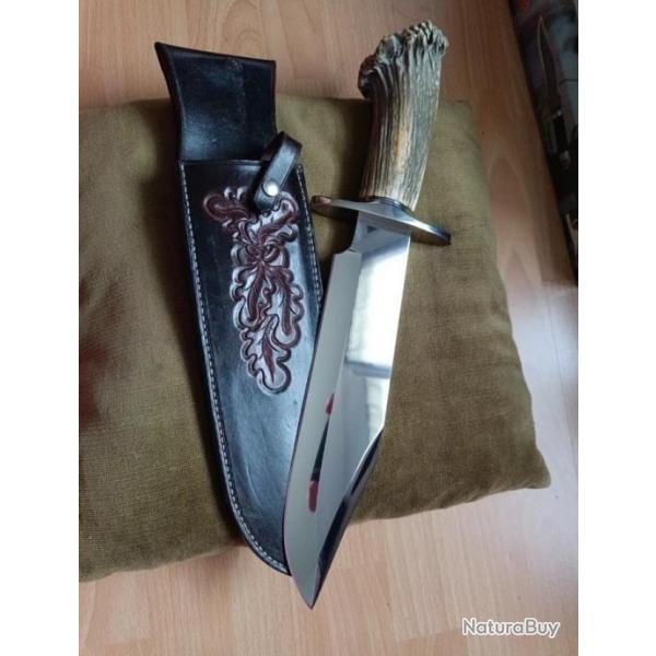 Devon Butch beaver bowie ULTRA Rare 1 seul fabriqu couteau badass model unique gigantesque