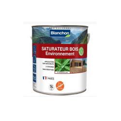 Saturateur bois Blanchon Environnement Biosourcé 5l bois foncé mat pour toutes essences de bois