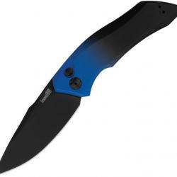 Couteau Automatique Kershaw Launch 1 Lame CPM MagnaCut Manche Alu Bleu/Noir USA KS7100GBLUBLK