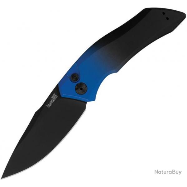 Couteau Automatique Kershaw Launch 1 Lame CPM MagnaCut Manche Alu Bleu/Noir USA KS7100GBLUBLK