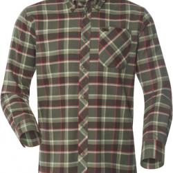 Chemise de chasse Charles (Couleur: Carreaux verts et rouges, Taille: XXL)