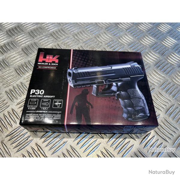 Pistolet  bille Heckler et Koch P30 Umarex 6mm (0.5 joules)