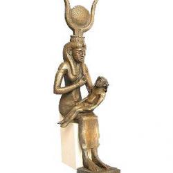 Statuette Isis et Horus