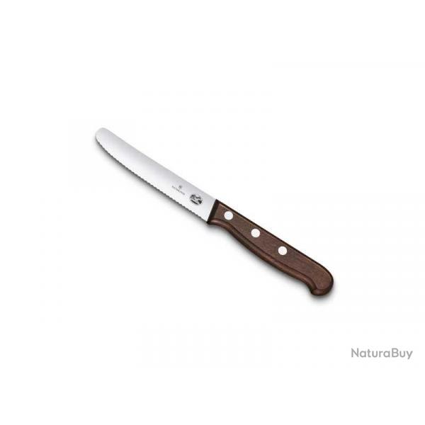 BEL2221 COUTEAU TOMATE VICTORINOX LAME INOX 11CM MANCHE ERABLE NEUF