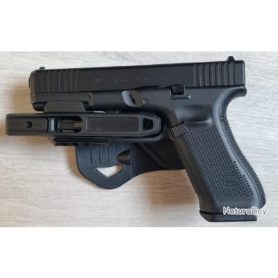 Pistolet Lumière Combo Laser Rouge + Lampe 150 Lumens - Compatible Glock, P320, CZ75