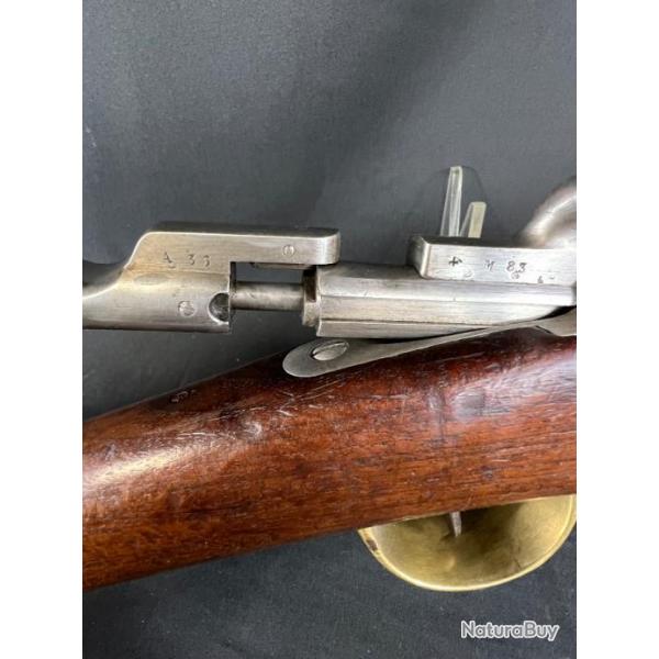 INCROYABLE MOUSQUETON D'ESSAI CHASSEPOT D'ARTILLERIE MODLE 1866 (2eme srie photos)