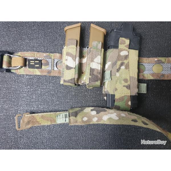Ceinturon The Bison Belt Ferro Concepts Multicam Taille M + Poches