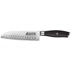 ( San Mai 10Cr15 - Couteau Santoku)San Mai 10Cr15 - Couteau Santoku