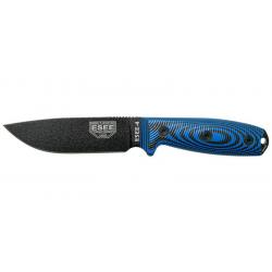 ( ESEE-4 - Lame Noire - Bleu/Noir)ESEE-4 - Lame Noire - Bleu/Noir